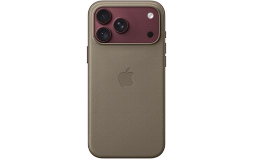 Coque en tissage technique avec MagSafe pour iPhone 18 Pro Max - Taupe
