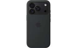 Coque en silicone avec MagSafe pour iPhone 18 Pro - Apple - Noir