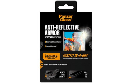 Protection d'écran pour iPhone Duo - PanzerGlass Anti-reflective