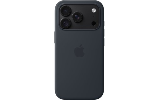 Coque en silicone avec MagSafe pour iPhone 18 Pro - Apple - Bleu marine