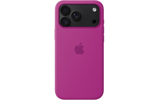 Coque en silicone avec MagSafe pour iPhone 18 Pro Max - Apple - Magenta