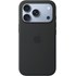 Coque en silicone avec MagSafe pour iPhone 18 Pro - Apple - Noir