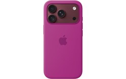 Coque en silicone avec MagSafe pour iPhone 18 Pro - Apple - Magenta