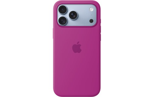 Coque en silicone avec MagSafe pour iPhone 18 Pro Max - Apple - Magenta
