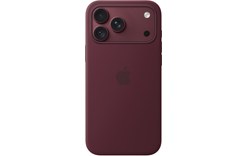 Coque en silicone avec MagSafe pour iPhone 18 Pro Max - Apple - Bordeaux