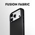 Coque MagSafe pour iPhone 18 Pro - PanzerGlass CARE Fusion Fabric - Noire