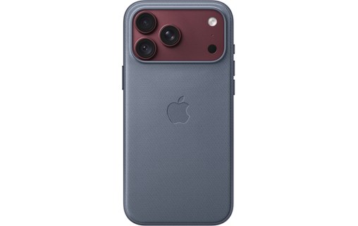 Coque en tissage technique avec MagSafe pour iPhone 18 Pro Max - Bleu chambray