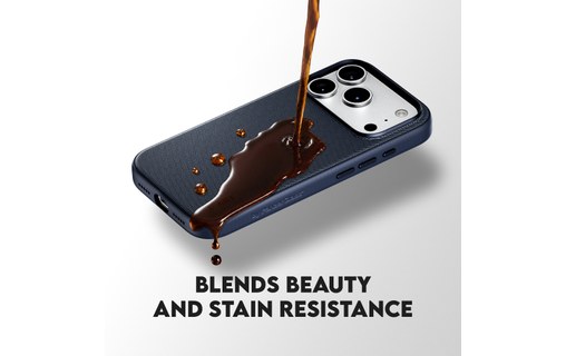 Coque MagSafe pour iPhone 18 Pro - PanzerGlass CARE Fusion Fabric - Noire