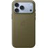 Coque en tissage technique avec MagSafe pour iPhone 18 Pro Max - Olive