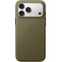 Coque en tissage technique avec MagSafe pour iPhone 18 Pro Max - Olive