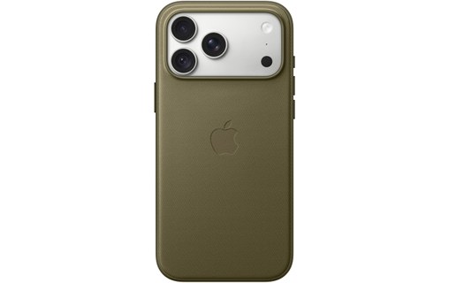Coque en tissage technique avec MagSafe pour iPhone 18 Pro Max - Olive