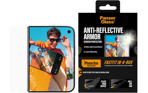 Protection d'écran pour iPhone Duo - PanzerGlass Anti-reflective