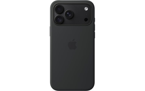Coque en silicone avec MagSafe pour iPhone 18 Pro Max - Apple - Noir