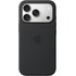 Coque en silicone avec MagSafe pour iPhone 18 Pro - Apple - Noir