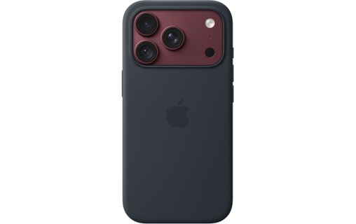 Coque en silicone avec MagSafe pour iPhone 18 Pro - Apple - Bleu marine