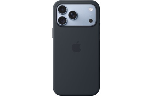 Coque en silicone avec MagSafe pour iPhone 18 Pro Max - Apple - Bleu marine