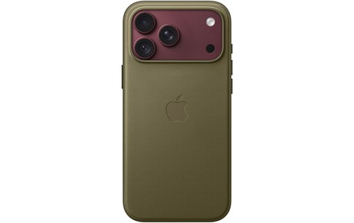 Coque en tissage technique avec MagSafe pour iPhone 18 Pro Max - Olive