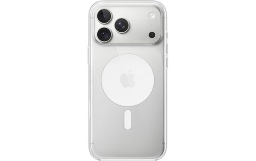 Anneau MagSafe visible à travers la coque transparente pour iPhone 18 Pro Max
