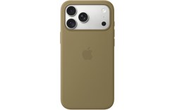 Coque en silicone avec MagSafe pour iPhone 18 Pro Max - Apple - Olive