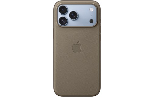 Coque en tissage technique avec MagSafe pour iPhone 18 Pro Max - Taupe