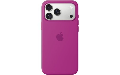 Coque en silicone avec MagSafe pour iPhone 18 Pro Max - Apple - Magenta