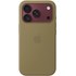 Coque en silicone avec MagSafe pour iPhone 18 Pro - Apple - Olive