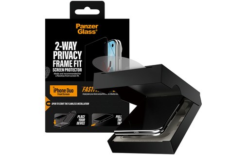 Protection d'écran pour iPhone Duo - PanzerGlass 2-Way Privacy