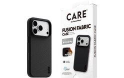 Coque MagSafe pour iPhone 18 Pro - PanzerGlass CARE Fusion Fabric - Noire