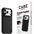 Coque MagSafe pour iPhone 18 Pro - PanzerGlass CARE Fusion Fabric - Noire