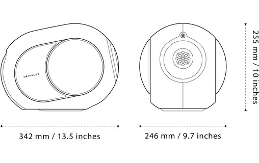 Enceinte Devialet Phantom Ultimate 108db Opéra de Paris