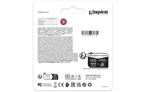 Clé USB Kingston DataTraveler Kyson 512 Go - Métal - USB 3.2