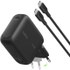 Chargeur USB-C 100 W broches pliables - avec câble - Belkin BoostCharge - Noir