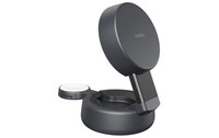 Chargeur 2-en-1 aimanté et pliable avec Qi2 25 W - Belkin UltraCharge Pro - Noir