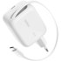 Chargeur USB-C avec câble rétractable 45 W - Belkin UltraCharge - Blanc