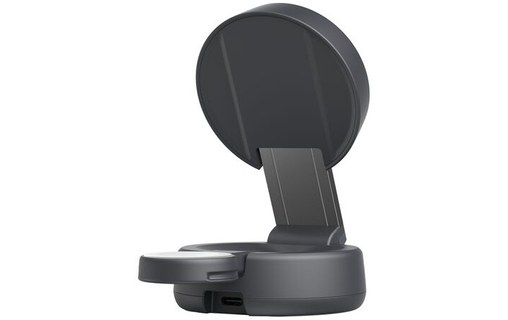 Chargeur 2-en-1 aimanté et pliable avec Qi2 25 W - Belkin UltraCharge Pro - Noir