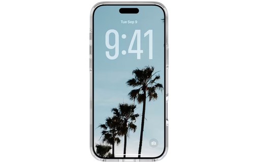 Coque MagSafe pour iPhone 18 Pro - UAG Scout Clear - Blanche