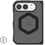 Coque MagSafe pour iPhone Duo - UAG Mouve - Grise