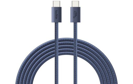 Chargeur USB-C 30 W pour MacBook Neo - Belkin BoostCharge - Bleu
