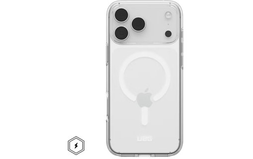 Coque MagSafe pour iPhone 18 Pro - UAG Scout Clear - Blanche