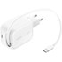 Chargeur USB-C avec câble rétractable 45 W - Belkin UltraCharge - Blanc