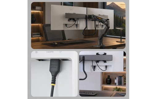 Câble HDMI 2.1 slim - 8K @ 60Hz - StarTech - 50 cm - Noir