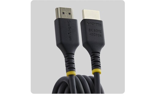 Câble HDMI 2.1 slim - 8K @ 60Hz - StarTech - 50 cm - Noir
