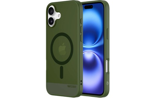 Coque MagSafe pour iPhone 16 Plus - InCase Slim - Verte