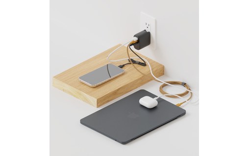 Chargeur USB-C 67 W - Native Union International Fast Gan Charger - Blanc