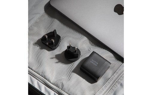 Chargeur USB-C 67 W - Native Union International Fast Gan Charger - Noir