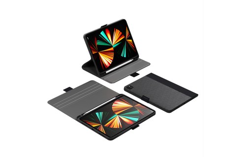 Étui à rabat pour iPad Pro 13" M5 (2025) - Cygnett Tekview Slimline - Noire