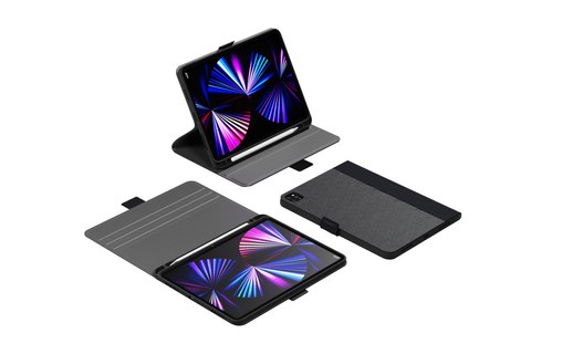 Étui à rabat pour iPad Pro 11" M5 (2025) - Cygnett Tekview Slimline - Noire