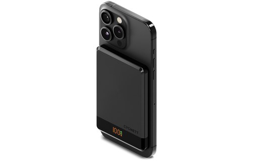 Batterie externe magnétique 5K - Cygnett MagSlim - Noire