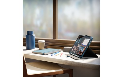 Étui à rabat pour iPad A16 (2025) - Cygnett TekView - Bleue
