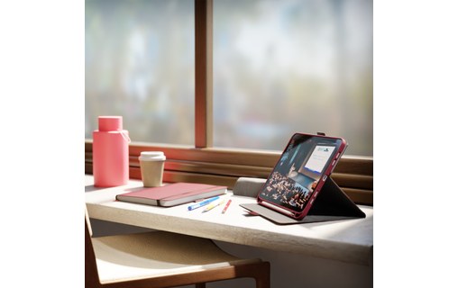Étui à rabat pour iPad A16 (2025) - Cygnett TekView - Rose